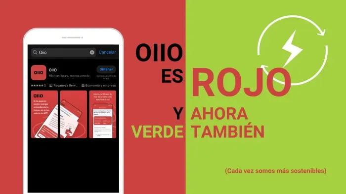 OIIO es rojo… y ahora verde también: ya puedes filtrar tarifas sostenibles